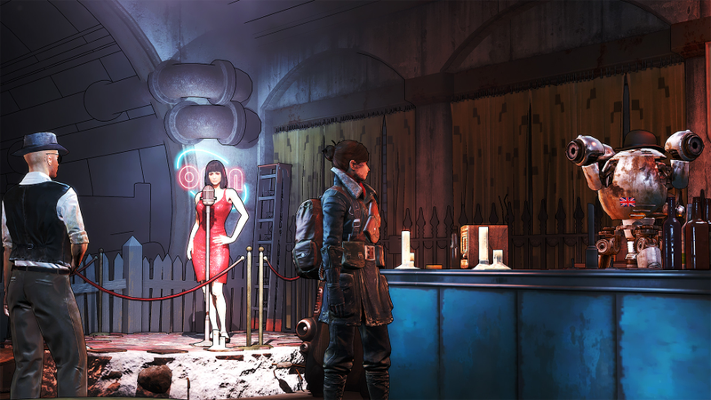 Illustration for article titled Fallout 4's Graphics Cranked So Hard It Becomes A Cartoon